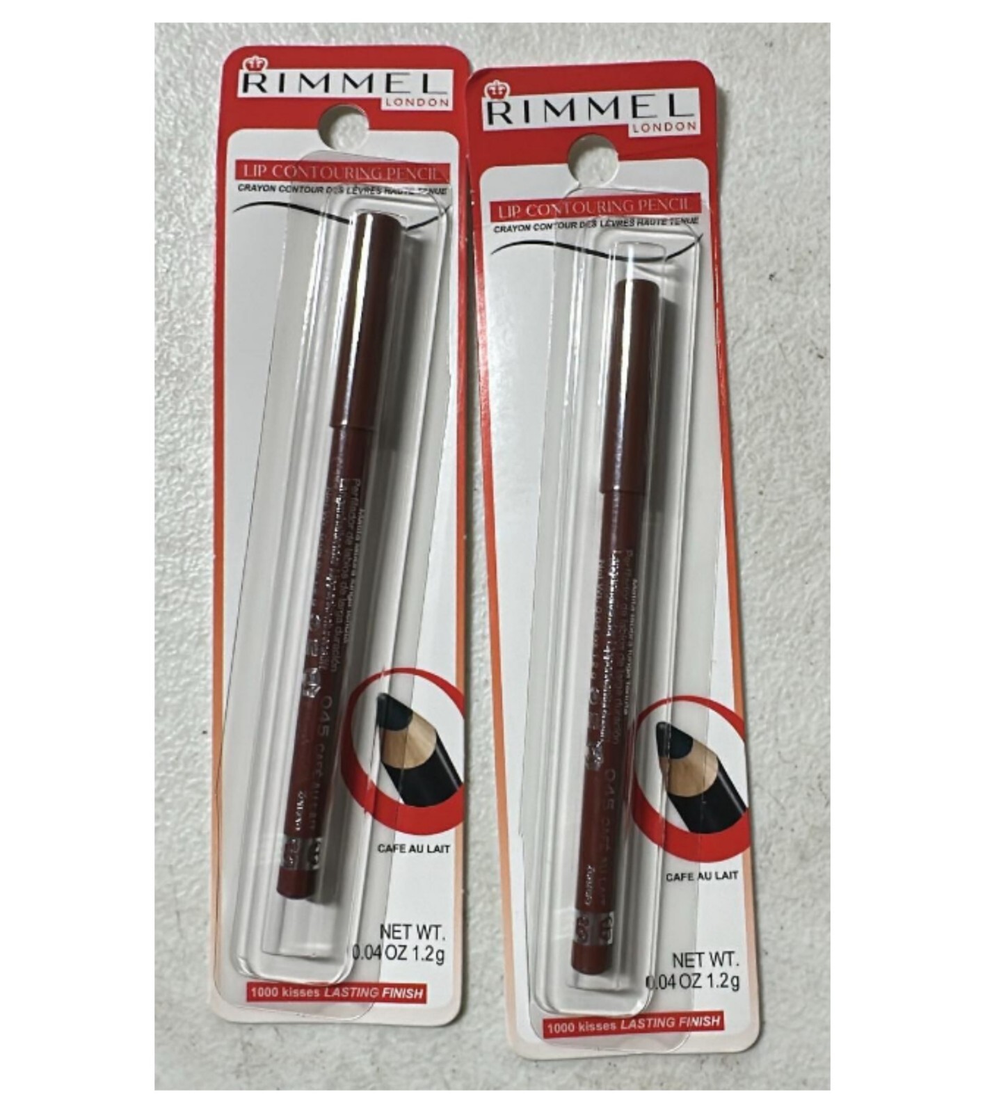 Rimmel London 1000 Kisses Lip Liner Zenzero/Cafe Au Lait 0.04 oz