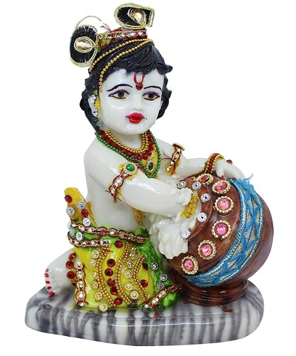 Resin Lord Krishna Makhan Chor Idol Shree Krishna Standard Idol Multicolor | eBay Resin Lord Krishna Makhan Chor Idol Shree Krishna Standard Idol Multicolor | eBay