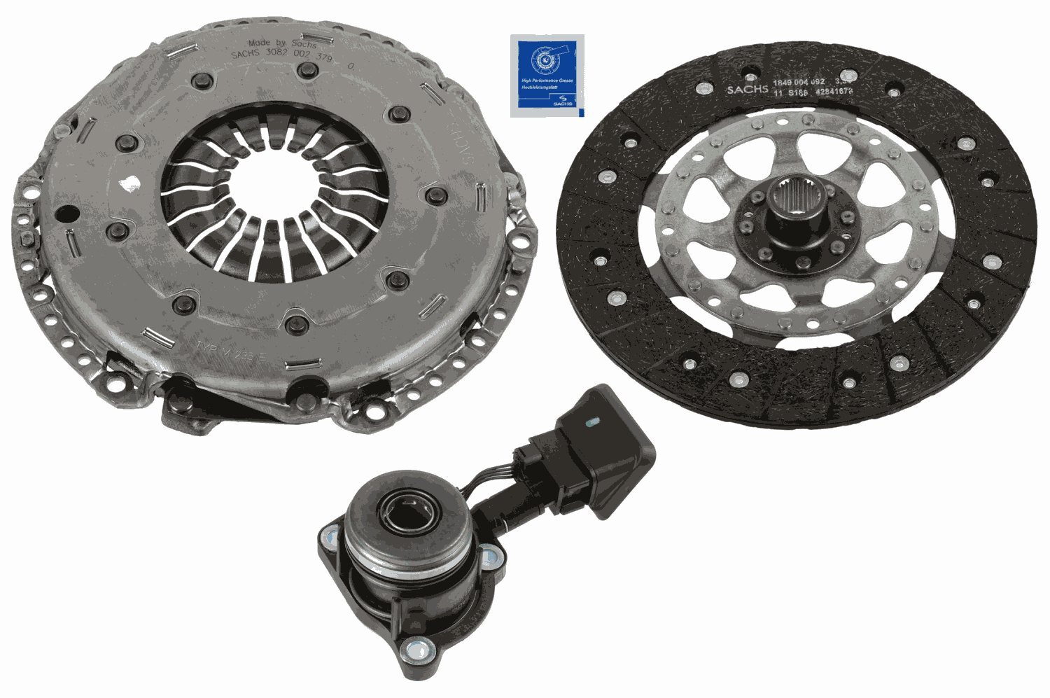 3000 990 560 SACHS Clutch Kit for CITROËN,DS,PEUGEOT