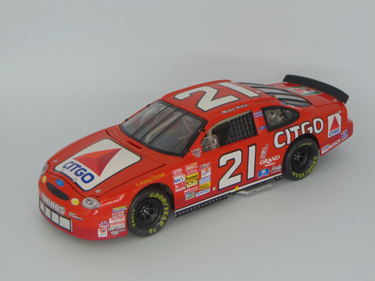 ACTION 1998 MICHAEL WALTRIP #21 CITGO 7 ELEVEN FORD TAURUS NASCAR