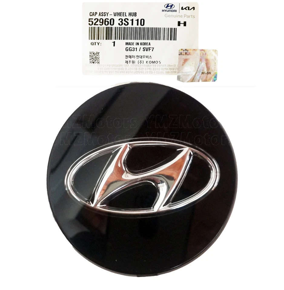 Tapacubos centrales de rueda 4EA para HYUNDAI Tucson azera ix35 original🏷️ Foto 4 de 4