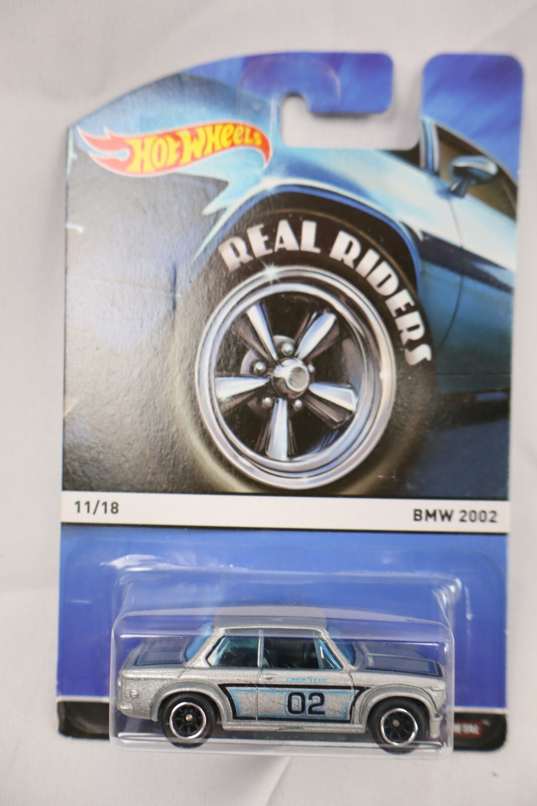 Hot Wheels BMW 2002 Heritage Real Riders Series New 1:64 silver | eBay