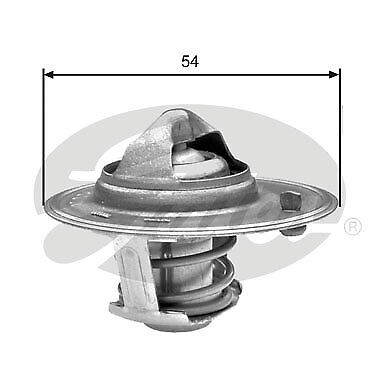 GATES TH25982G1 THERMOSTAT, COOLANT FOR BEDFORD,FORD,ISUZU,NISSAN,OPEL,SUBARU,TR - Picture 1 of 3