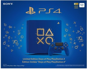 Sony PlayStation 4 PS4 1TB Limited Edition Days of Play Console Bundle NEW