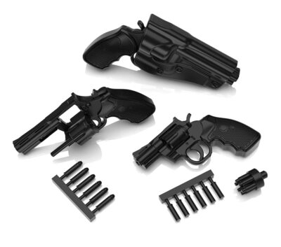 TOMYTEC 1/12 Little Armory LA074 REVOLVER SET A Plastic Model Kit