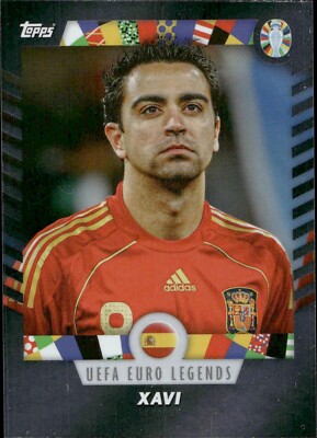 Xavi - 2024 Topps EURO Jose Mourinho Set - EURO legends 