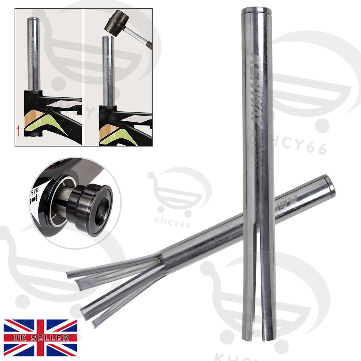 Bicycle Headset Cup Removal Press Fit Bottom Bracket Bearing Tool