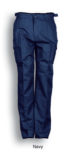 Stout Size Cotton Drill Cargo Work Pants With Utility Pockets Size 87ST to 132ST - Picture 3 of 3
