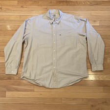 Ralph Lauren Polo Jeans Co. Men's XL Button Up Shirt Vertical Stripes