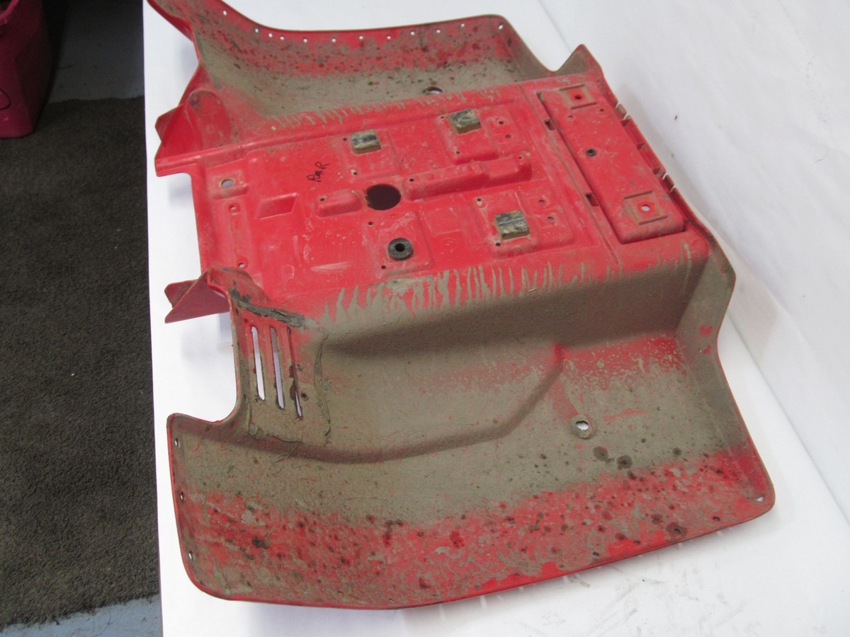1995 KAWASAKI LAKOTA KEF300 A1 REAR FENDER RED | eBay