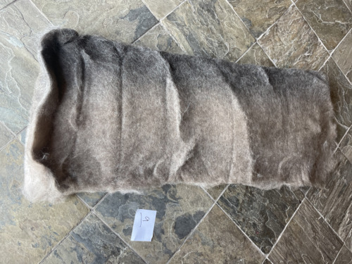 Batting Washed Navajo Churro WOOL ROVING spinning NICE felting fiber Batt fleece - Picture 2 of 7