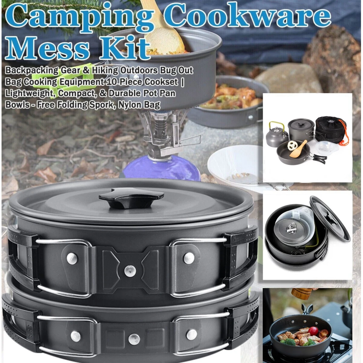 Hiking top mess kit