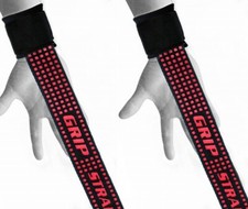 Weight Lifting Hand Bar Grips Straps Wrist Support Gym Training Wraps Gloves