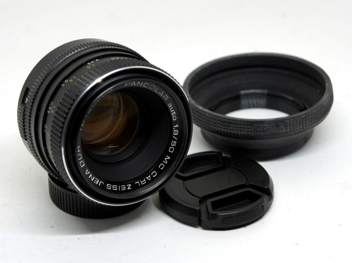 MC Carl Zeiss Jena Pancolar 1.8/50 M42 screw mount lens | eBay