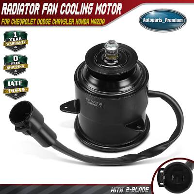 Radiator Fan Cooling Motor for Chevrolet Dodge Chrysler Honda Mazda ...