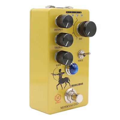 Mosky MARKSMAN Boost Overdrive Guitar Effect Pedal Output Treblle