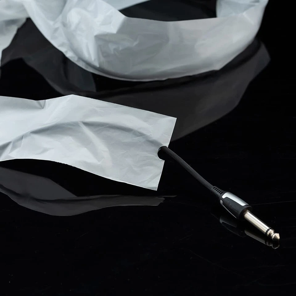 EZ Ecológicas Desechables Tatuaje Clip Cable Mangas Cubiertas 100 un. para Rotary... Foto 3 de 4