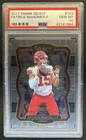 2017 Panini Select Patrick Mahomes II RC Rookie Premier Level #103 Chiefs PSA 10