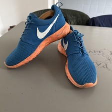 Nike Roshe Run Blue/ORANGE 669985-400