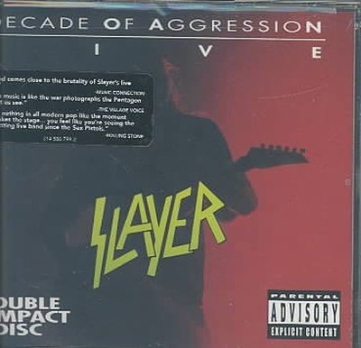 Slayer Live: A Decade of Aggression [Explicit Content] (2 Cd's) Music CDs New