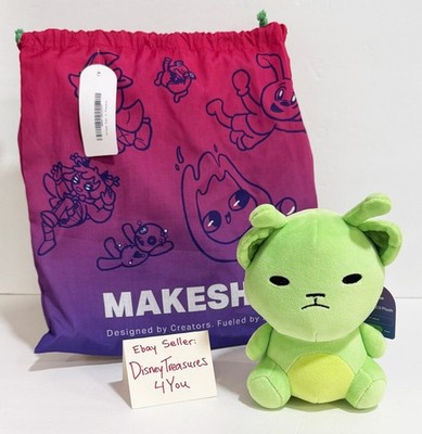 Makeship Alien Cat V2 Plush By Bogur Video Game Twitch Streamer Plushie Rare NEW