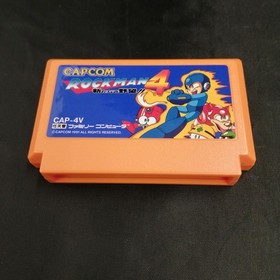 CAPCOM Famicom Soft Rockman 4 New Ambitions!! Used