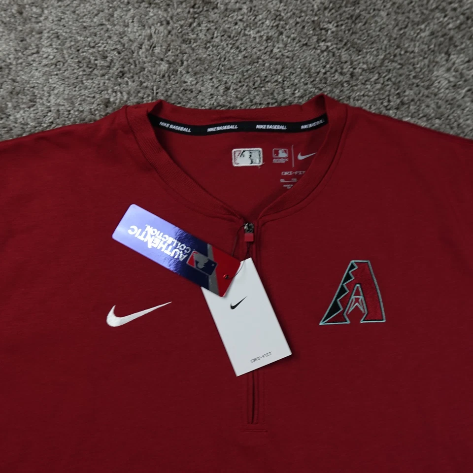 Arizona Diamondbacks Pullover Mens XXL Nike 2025 MLB 1/4 Zip Dbacks Pockets - Image 2 of 4