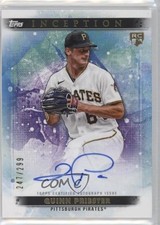 2024 Topps Inception Base Rookie and Emerging Stars /299 Quinn Priester Auto pe8