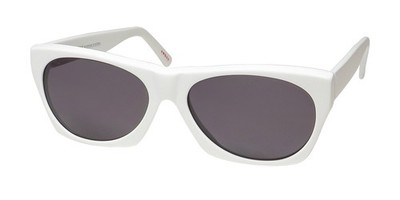 NEW ANDY WOLF REMY SUNGLASSES RECTANGULAR WHITE C FULL-RIM AUSTRIA PLASTIC