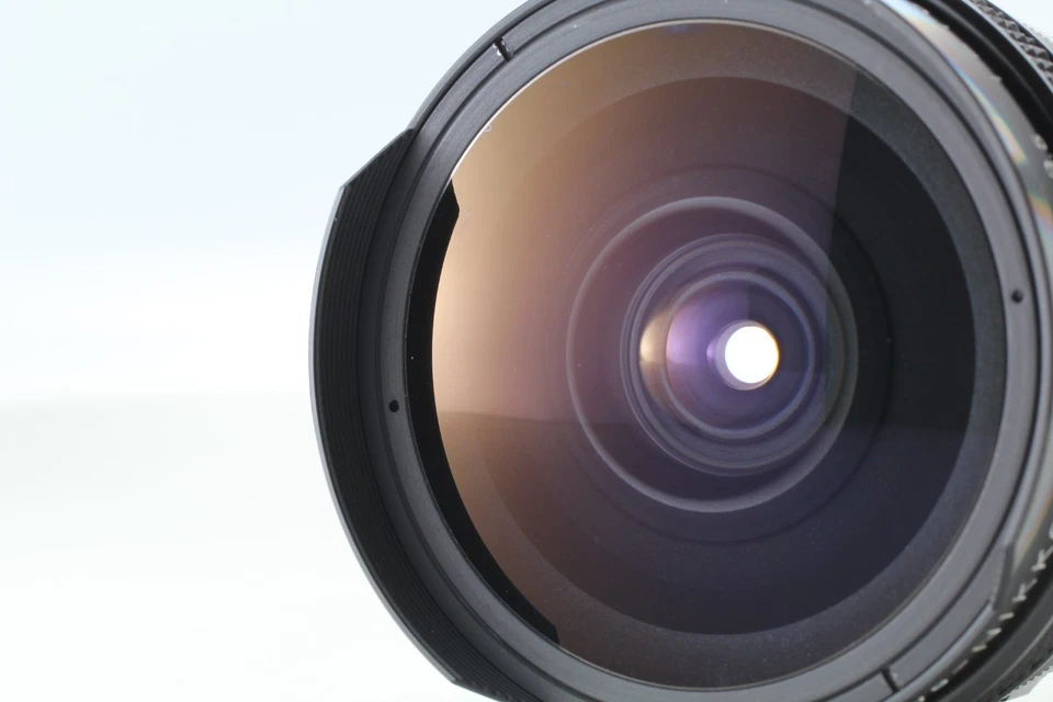 Objetivo Nikon Fisye Nikkor automático 16 mm F3,5 MF probado [casi como nuevo en caja] de JAPÓN Foto 4 de 4