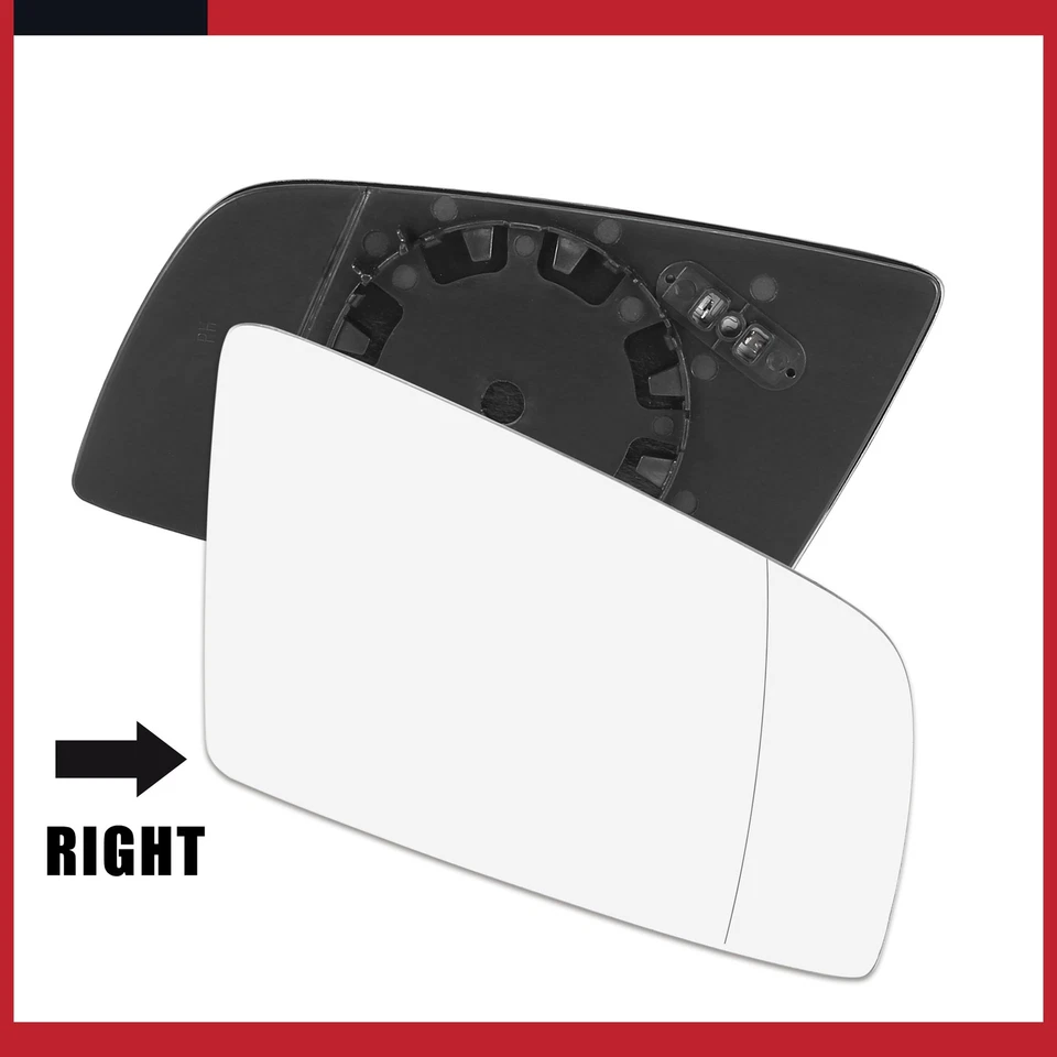 Pack de 1 Espejo Retrovisor Cristal Lado Derecho BMW M5 M6 2006-2009 Coche Foto 2 de 4