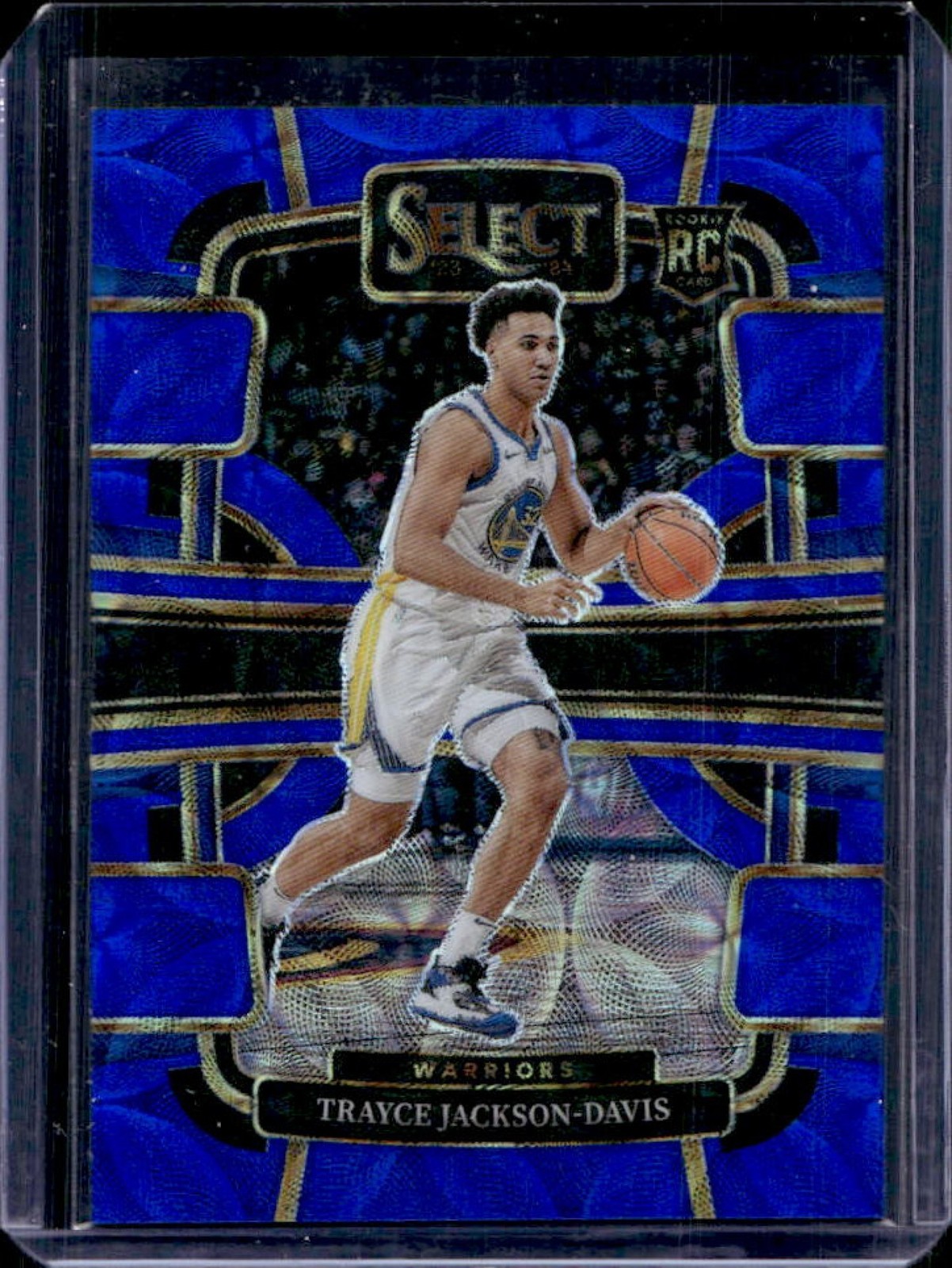2023-24 Select Trayce Jackson-Davis RC Blue Scope Prizms Concourse #/249