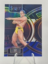 Norman Smiley 2024 Select WWE Premier Level Black & Blue Prizm #'d 334/399