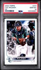 2022 Topps Series 1 Cal Raleigh Rookie SP Image Variation PSA 10 Pop 120 🔥 