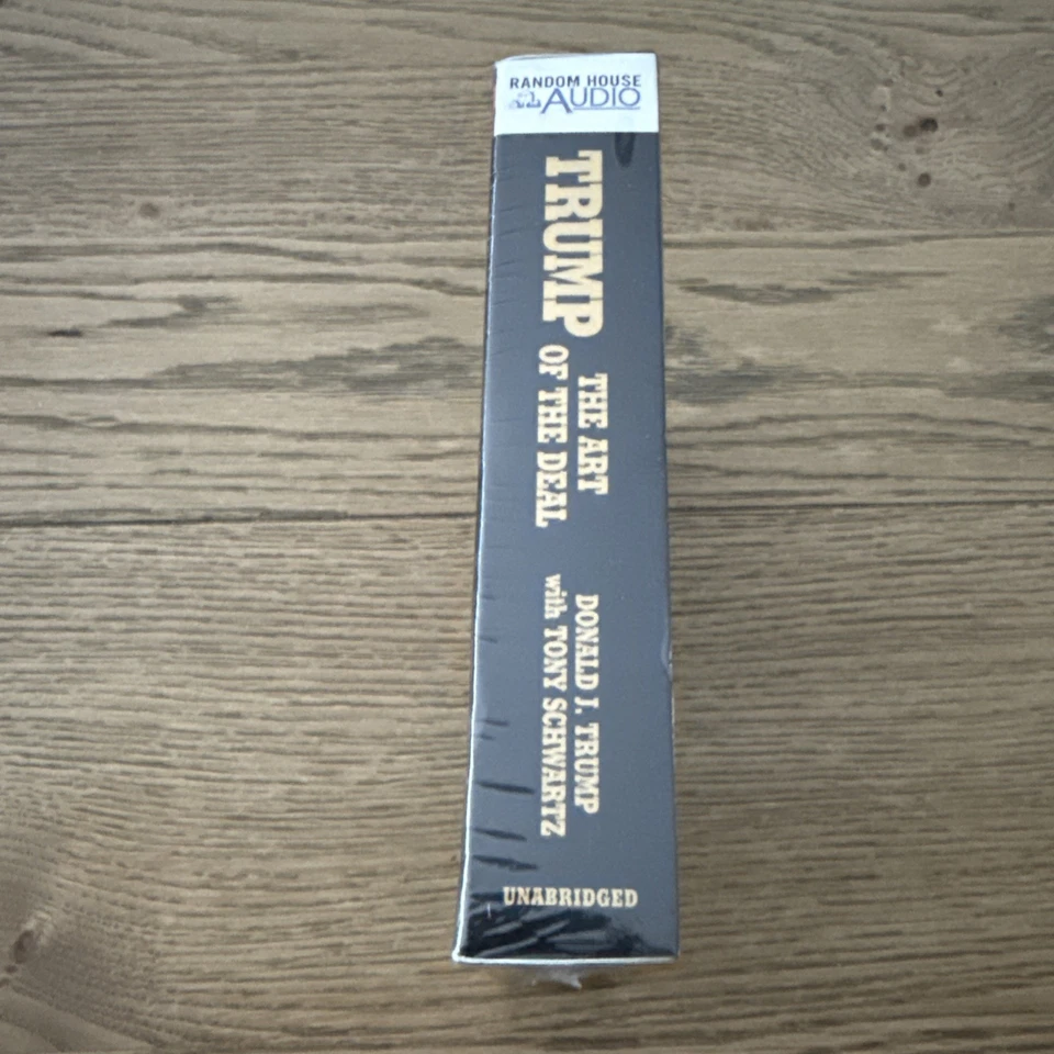 Trump The Art of the Deal Audiobook 8 CDs Read by Kaleo Griffith factory sealed - Image 3 of 4