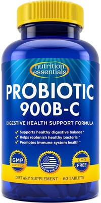 Probiotics for Women and Men - with Lactase Enzyme and Prebiotic Fiber for - for