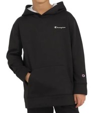 Champion Youth Hoodie, Black, Large 14/16