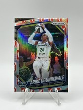 2025 Panini Prizm WNBA #73 Arike Ogunbowale WNBA Logo Prizms