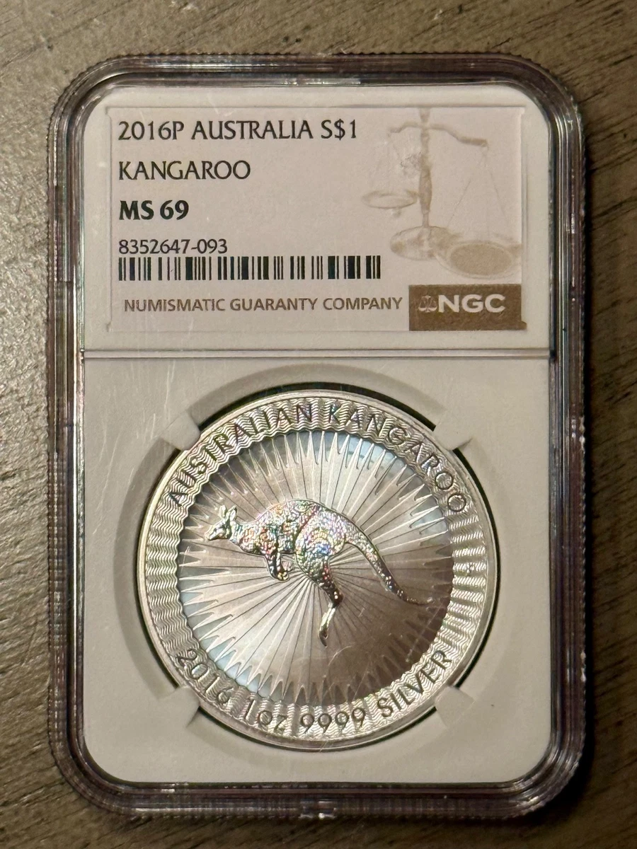 25+ Australian Kangaroo Silver Bullion Coins, 2016 for sale