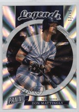 2018 Panini National Convention Legends Rainbow Spokes 13/49 Don Mattingly 04br