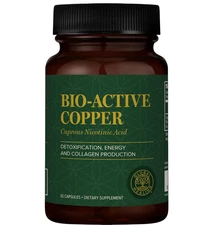 Global Healing Bio-Active Copper Supplement Cu1 - Cuprous Nicotinic Acid Helps D