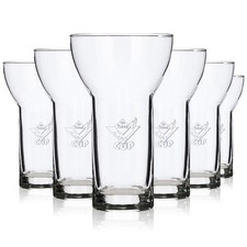 6x Asbach Uralt Likör Glas 0,42l Likörgläser Das besondere "Cupglas"