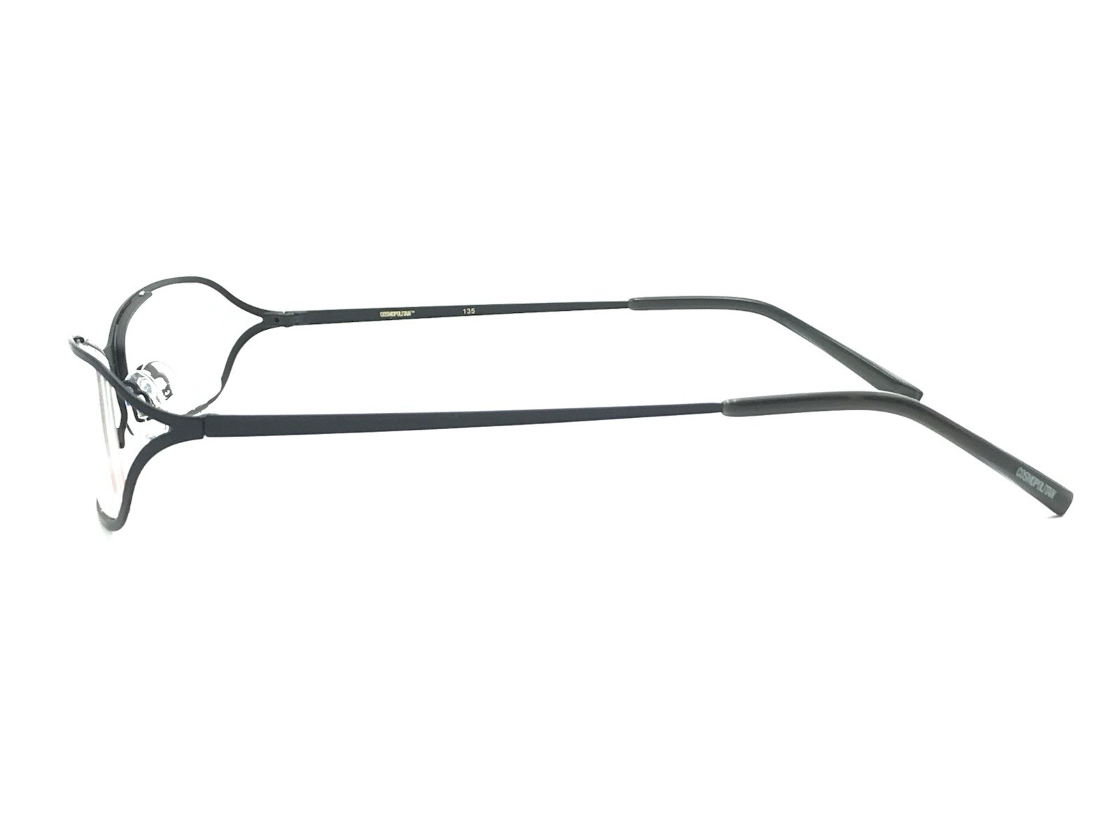 COSMOPOLITAN SCANDAL BLACK TIE Women's Black Half-Rimless Eyeglasses 49-18 135