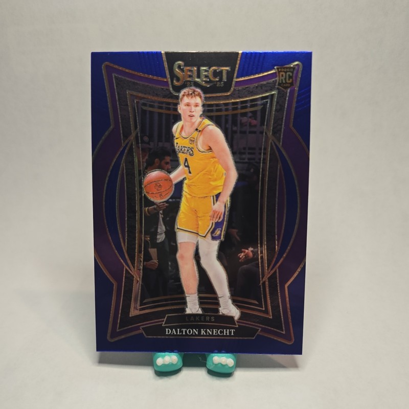 2024-25 Panini Select Dalton Knecht Blue Prizm Concourse #91 Holo Prizm (RC)