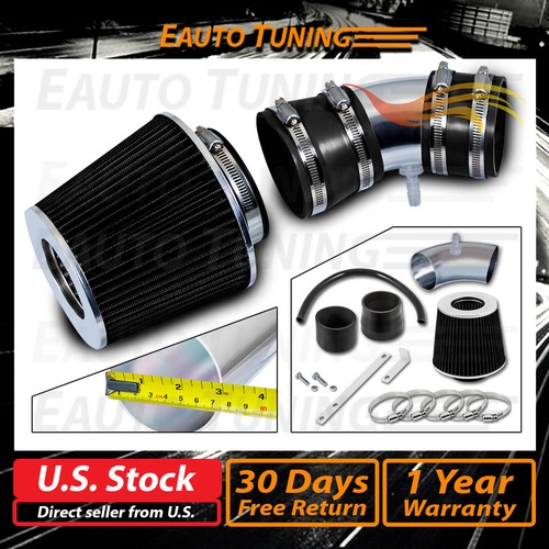 Short Ram Air Intake Kit+BLACK Filter for 05-08 Chevy Equinox LS LT Sport 3.4 V6 - Bild 1 von 8