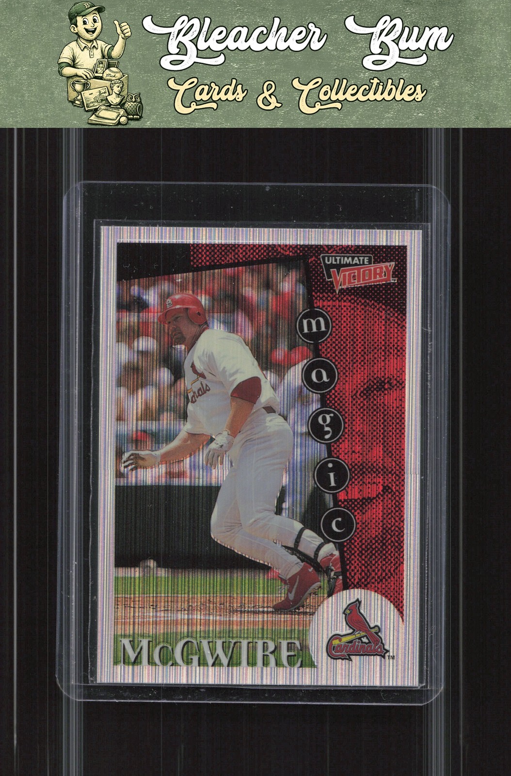 1999 Upper Deck Victory 434 Mark McGwire Ultimate Foil