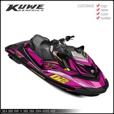 Graphics kit for SEA DOO RXP X 300 2014-2020  Decal kit Sticker  H20