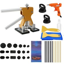 34 PCS Dent Paintless Car Repair Puller Kit Remover Lifter Dint Hail Damage Tool