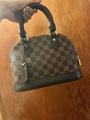 Louis Vuitton Alma BB Damier Ebene Canvas N40606 | eBay