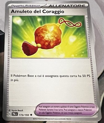 Pokemon Evolutions a Paldea PALit DEU: AMULETT DES MUTIGES 173/193 Uncommon